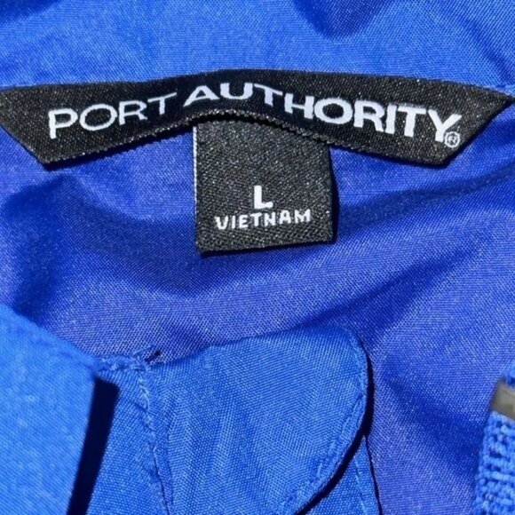 Teamster Cannery Council Port Authority Blue Jacket L 100% Polyester - Picture 3 of 7